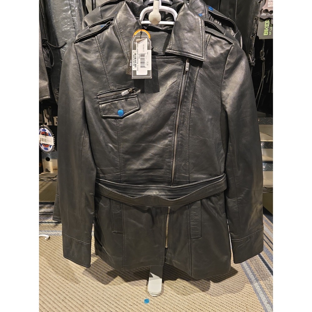 Daniel Smart Elan Dark Ivy Womens Motorcycle Riding Jacket Large